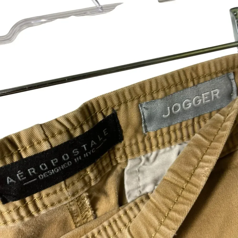 Aeropostale Joggers‎ Khaki M (2686)